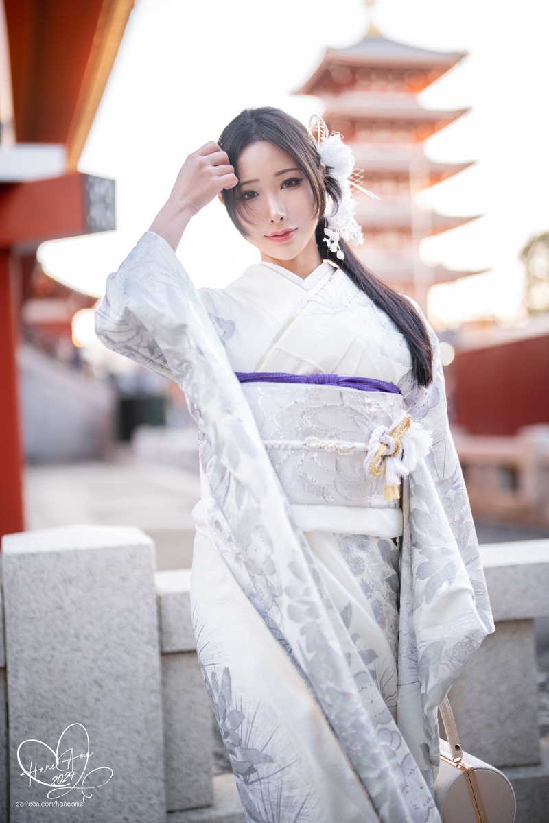 雨波_HaneAme Original Silver Kimono [31P5V-104MB]